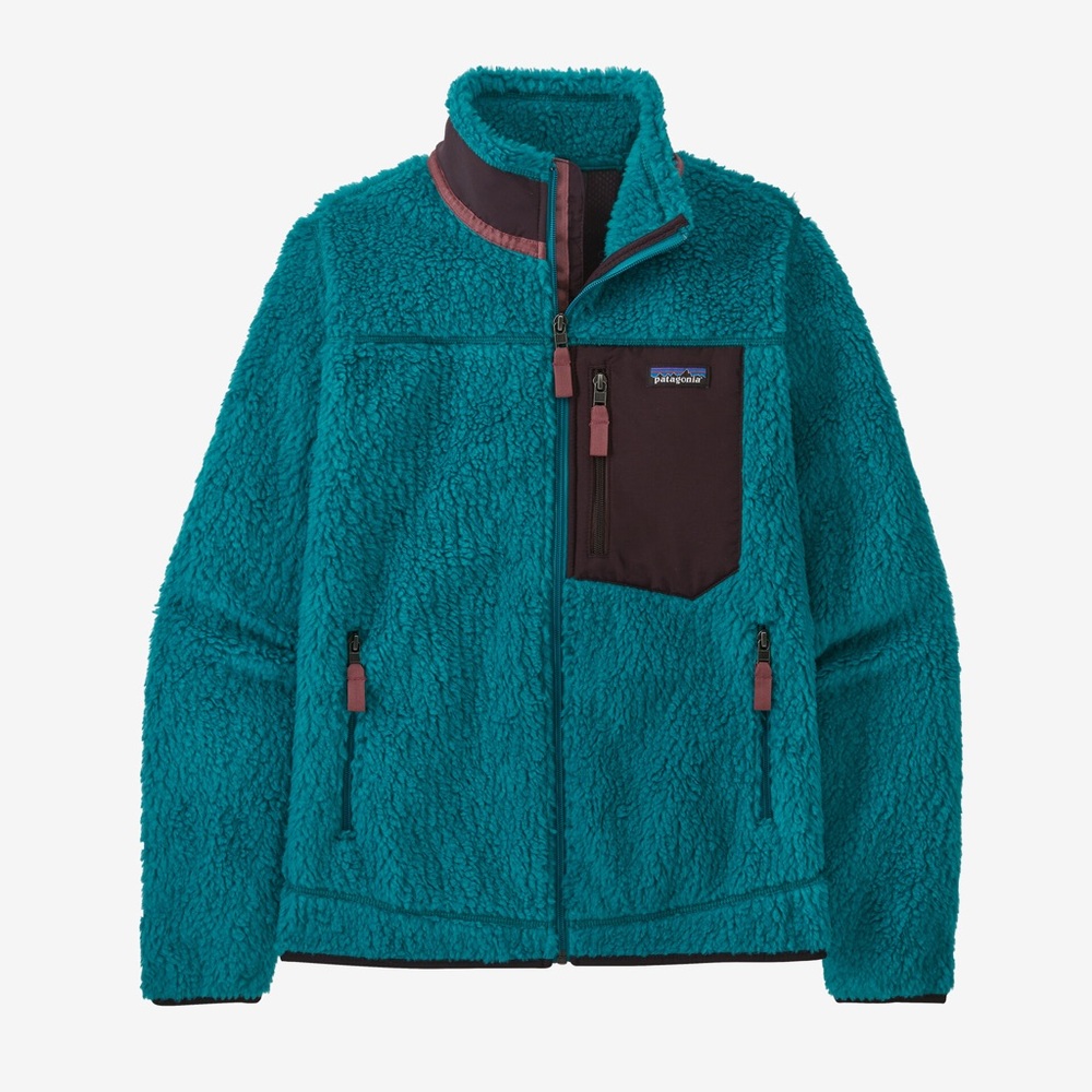 NWOT Patagonia Women’s Classic Retro-X Fleece Jacket (XL, Belay Blue)